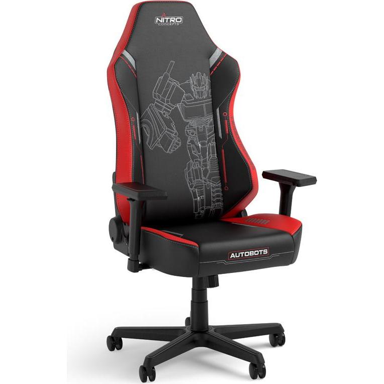 Nitro Concepts X1000 Gaming Stuhl - Transformers Autobots Edition, Gaming Stuhl, Mehrfarbig