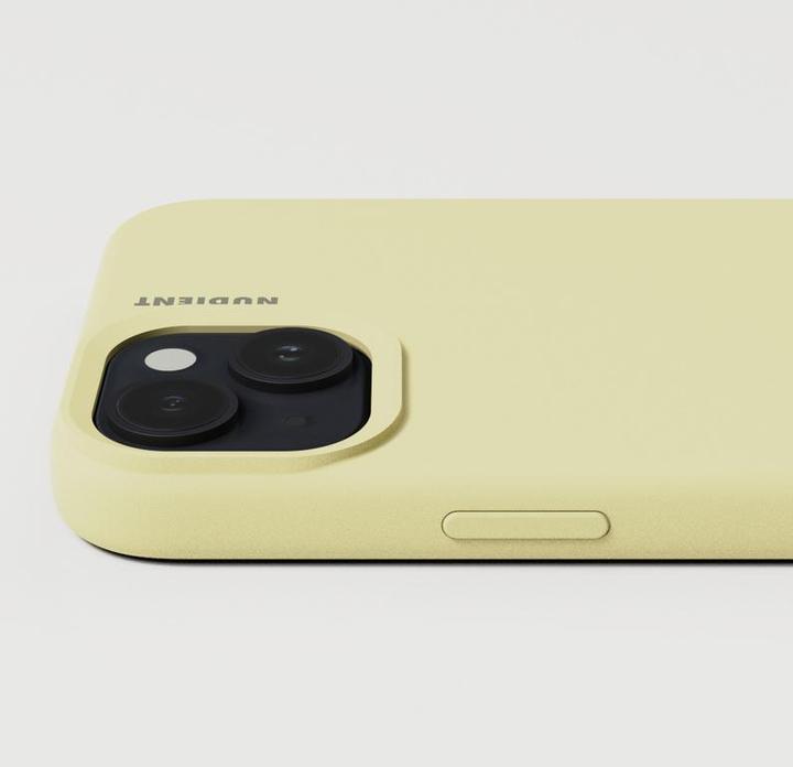 Image du produit Nudient Coque arrière de l'iPhone 15 Plus Jaune pâle (Apple iPhone 15 Plus)