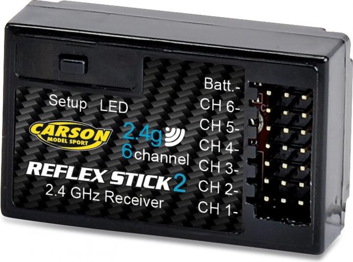 Image du produit Carson FS Reflex Stick II émetteur 6 canaux y compris récepteur 6 canaux