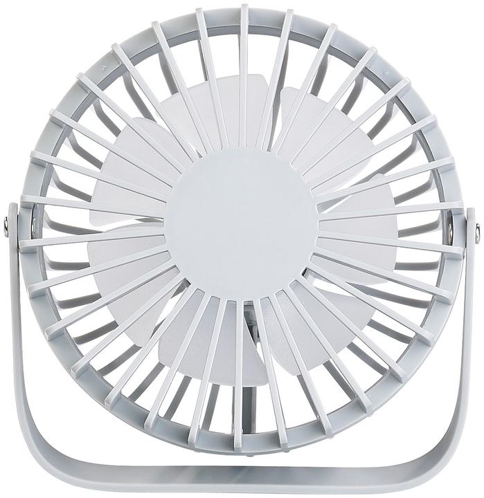 Actual product image Sichler USB table fan in retro design (55 dB)