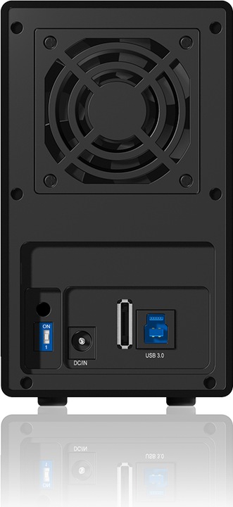 Actual product image Icy Box Raidsonic external dual RAID system for 3.5" SATA I (3.5")