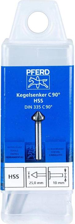 Produktbild Pferd Kegelsenker HSS DIN 335 C90° 25,0 mm (25 Millimeter)