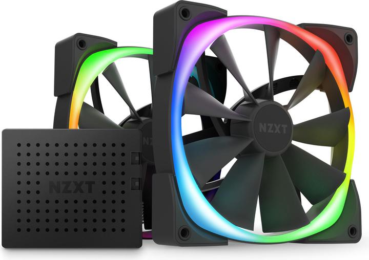 Actual product image NZXT Aer RGB 2 Twin Starter Pack (140 mm, 2x)