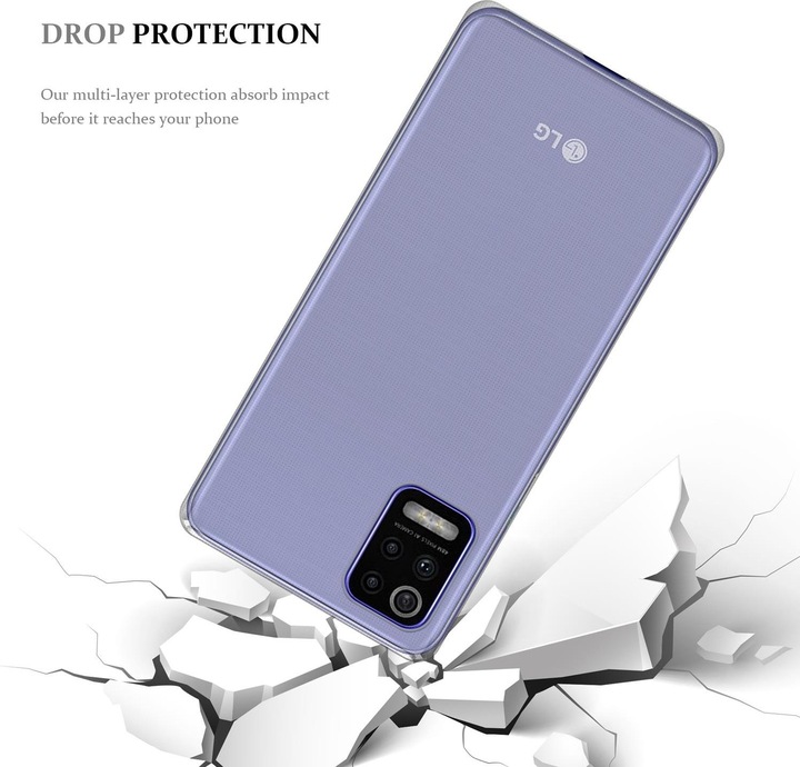 Produktbild Cadorabo TPU Ultra Slim AIR Cover (LG K52, LG K62)