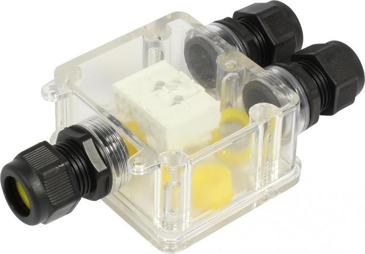 Synergy 21 Wasserdichte Verbinder Box 3 Ports transparent