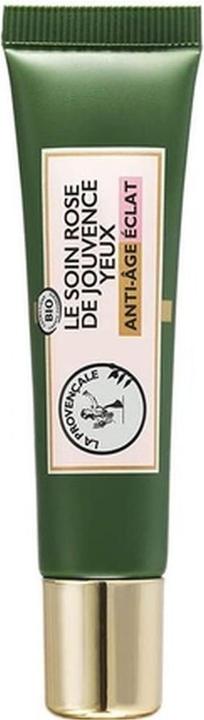 Actual product image La Provençale Rose de Jouvence Anti-Aging Care with Olive Oil (Eye care serum, 15 ml, Day)