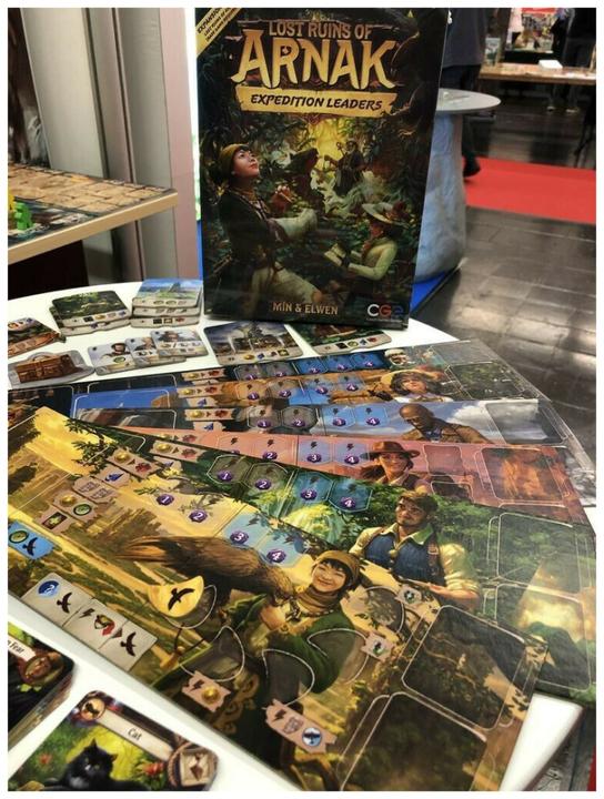 Produktbild Czech games edition Lost Ruins of Arnak: Expedition Leaders (Expansion) (Englisch)