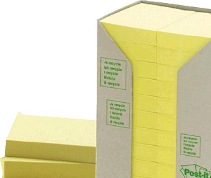 Produktbild Post-it Recycling (38 x 51 mm)