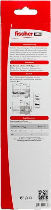 Produktbild Fischer TherMax 10/200 M6 (2) (2 Stk.)