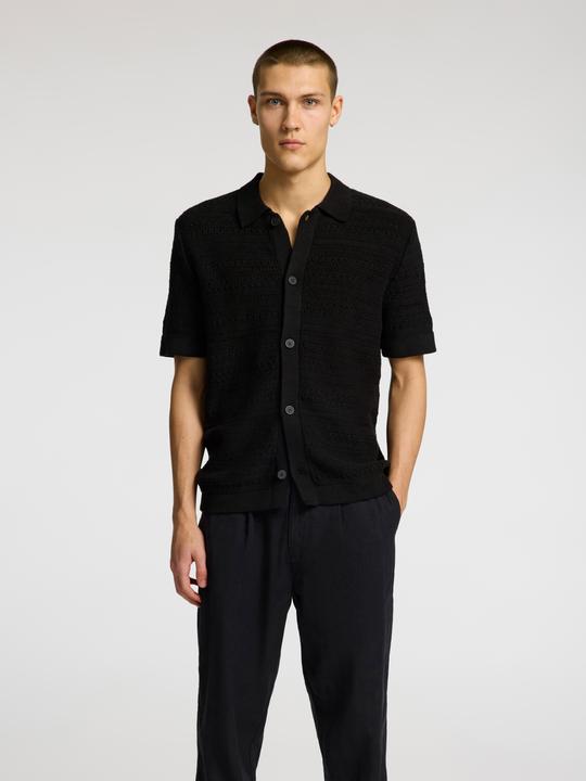 Produktbild Selected Homme Strick Kurzarmhemd (S)
