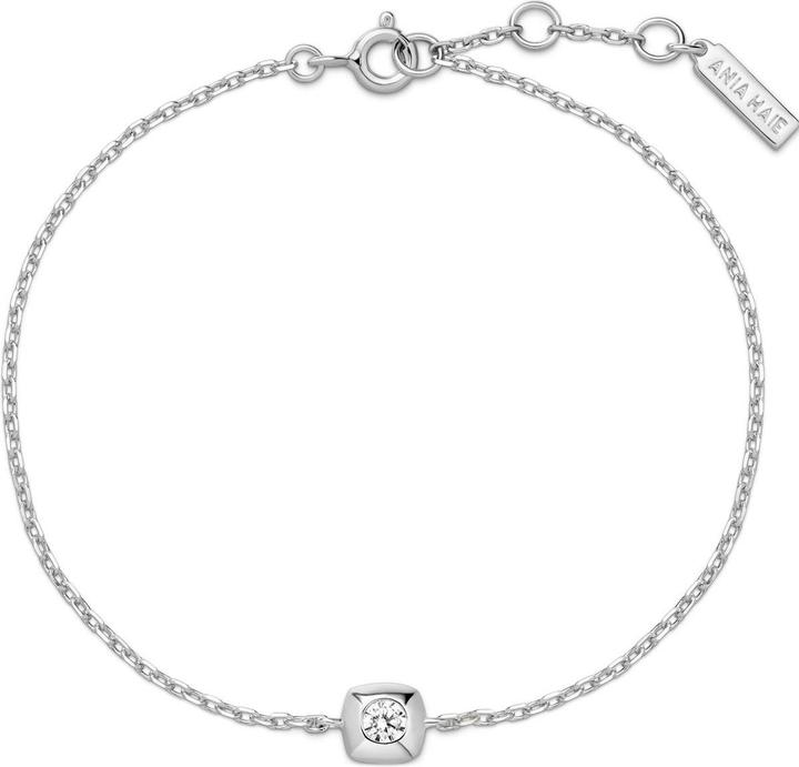 Immagine prodotto Ania Haie Silver Modern Bezel Set Solitaire Armband (925 Argento, Argento, Argento 925, Argento 925)