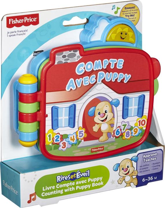 Image du produit Fisher-Price Lernspass Hündchens Zahlenbuch (FR) (livre de chiffres du chien) (Français)