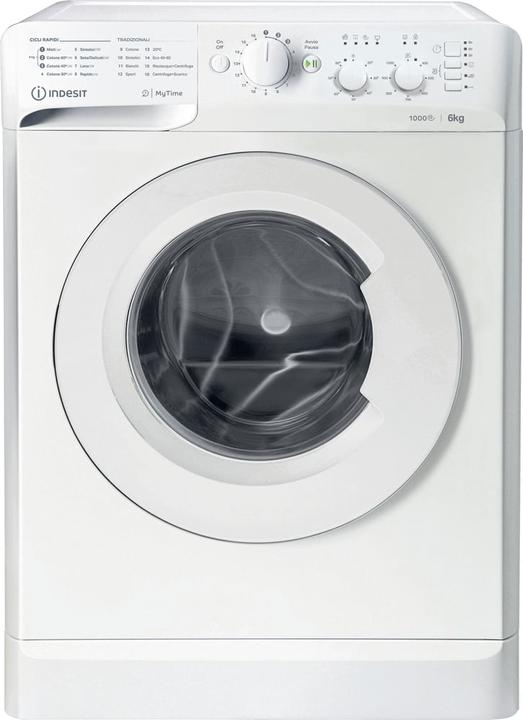 Produktbild Indesit MTWSC 61053 W Slim 6 Waschmaschine (6 kg, Links)