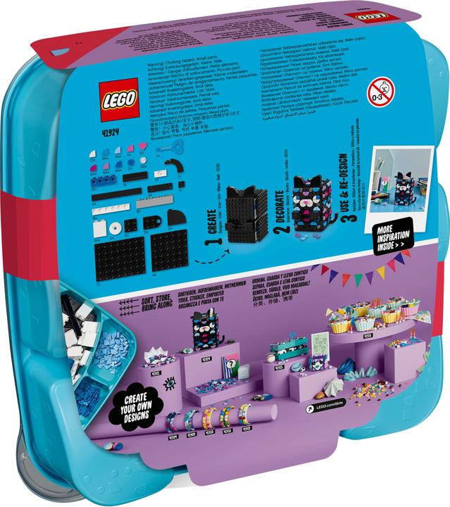 Produktbild LEGO Geheimbox Katze (41924, LEGO Dots)