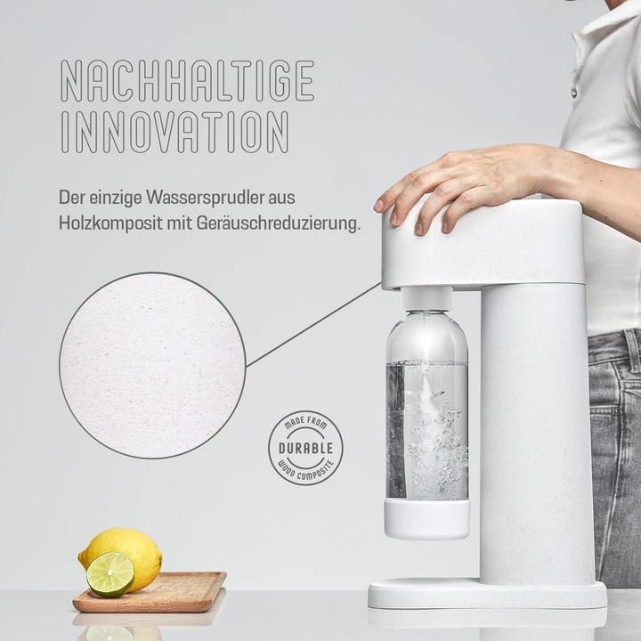 Actual product image Mysoda Woody WD002F-WE Wassersprudler, ohne CO2-Zylinder