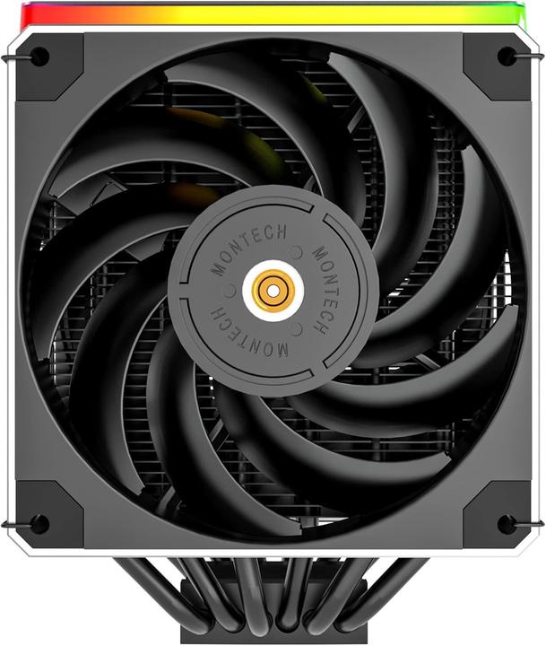 Produktbild Montech Metal DT24 Premium CPU-Kühler, ARGB, 2x120mm (158 mm)