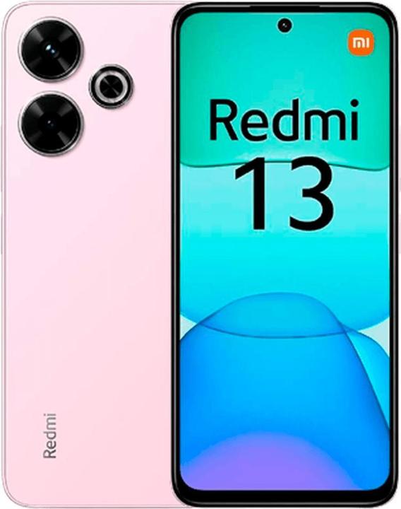 Actual product image Xiaomi Redmi 13 (128 GB, Pearl Pink, 6.79", Hybrid Dual SIM, 4G)