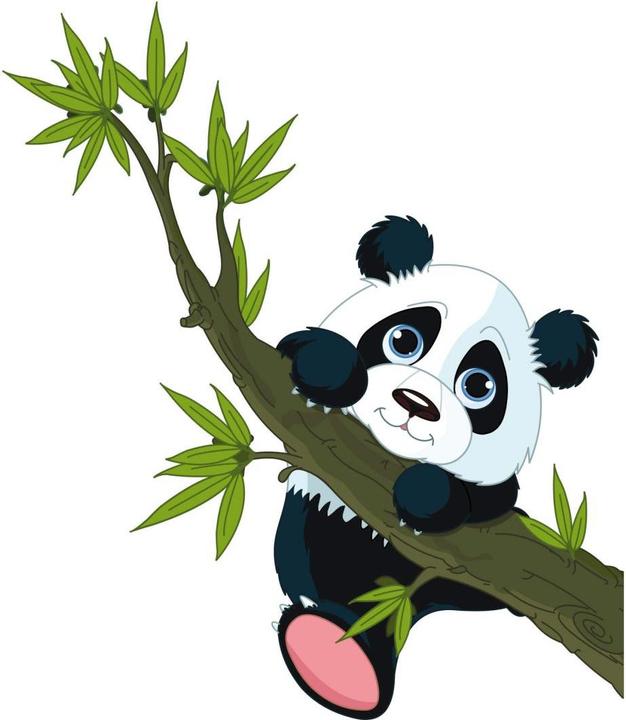 Trenddeko Climbing panda