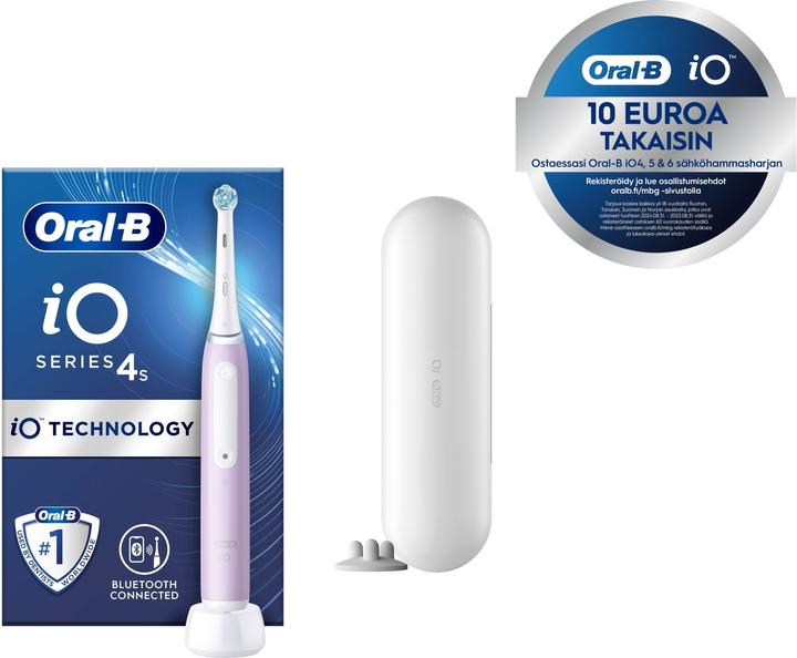 Image du produit Oral-B iO 4S Brosse à dents vibrante adulte Lavande