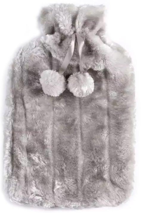Actual product image PhoneLook Hot water bottle with blanket made of soft faux fur (2 litres) (2 l)