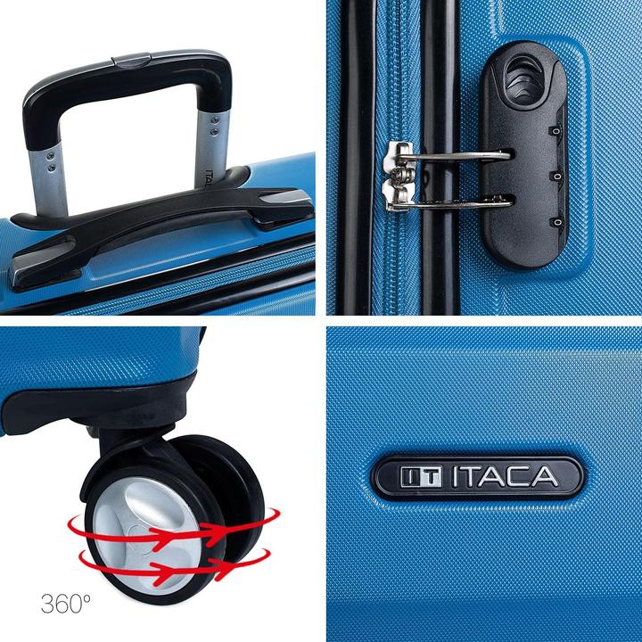 Actual product image Itaca Hartschalenkoffer-Set für Reisen (65 l)
