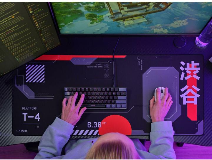 Productafbeelding Trust GXT759 XXL MOUSEPAD - JAPAN BLA (XXL)