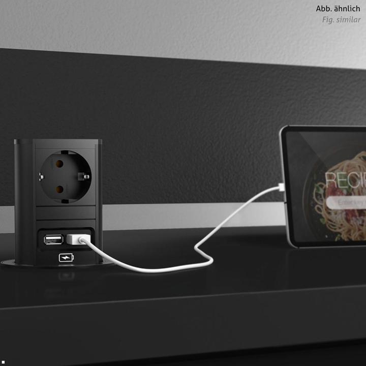 Produktbild Bachmann BACH Steckdoseneinheit (2x, CEE 7/3, 2 m)