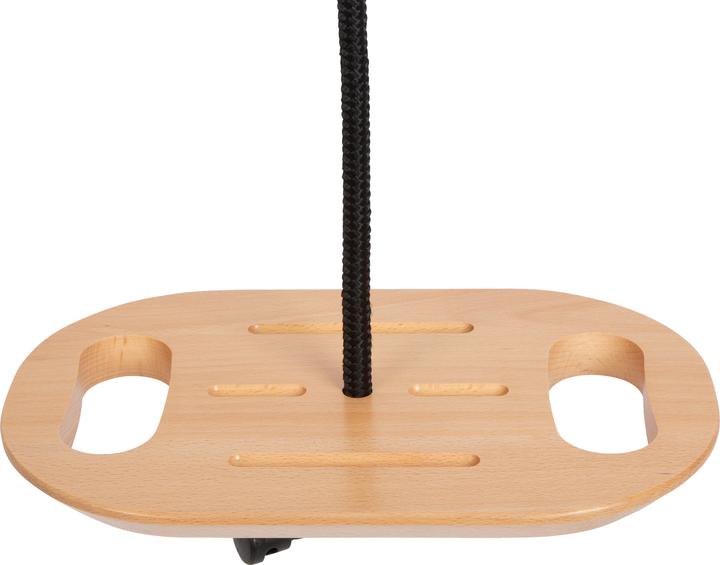 Image du produit small foot Balançoire disque en bois avec poignées Black Line