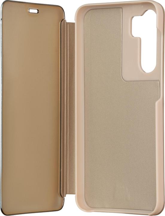 Actual product image Tecto Shield Fold Mirror View Case for Samsung Galaxy A54 gold (Samsung Galaxy F54)