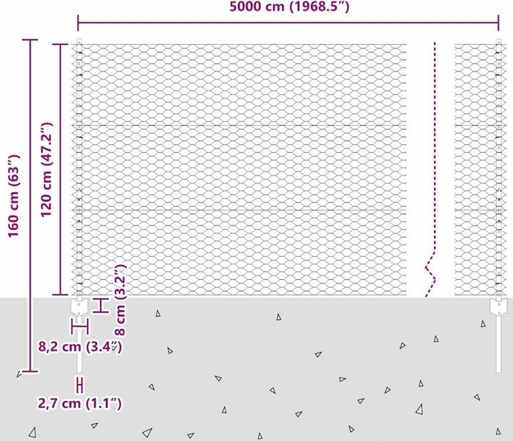 Produktbild vidaXL Aussenbarriere