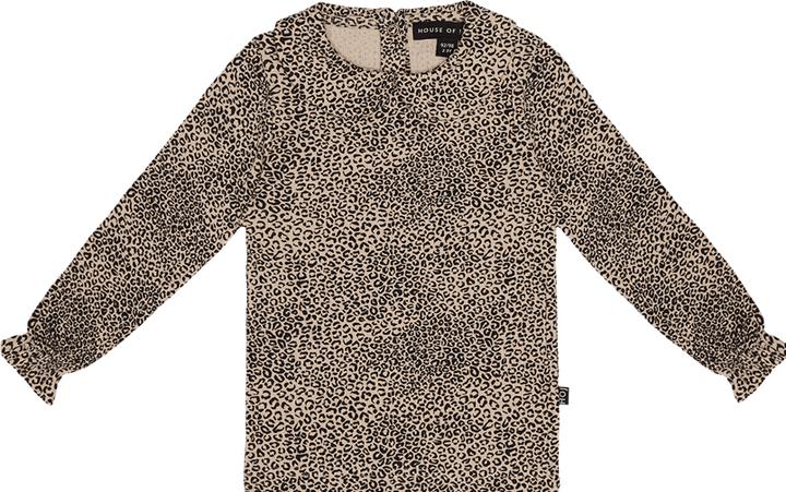 Immagine prodotto House of Jamie Camicia con colletto a costine - Characoal Leopard (98, 104)