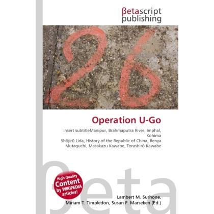 Operation U-Go, Fachbücher