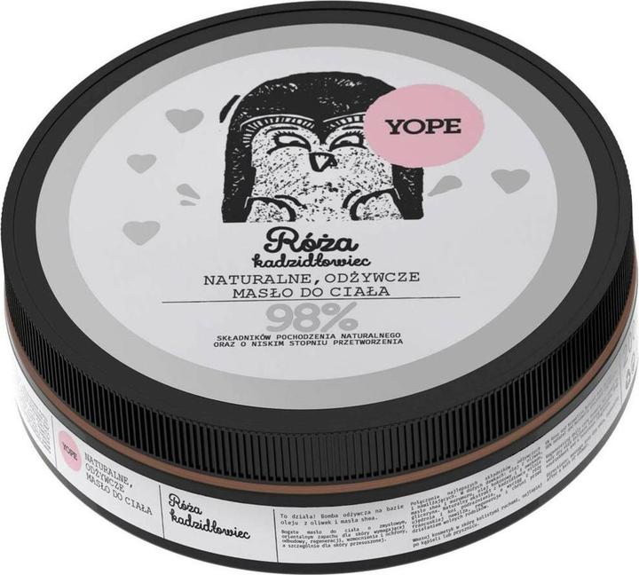 Yope Natural Nourishing Body Butter Rose & Frankincense 200Ml (Körpercreme, 200 ml)