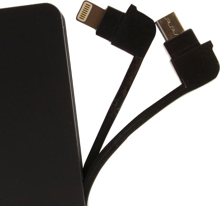 Actual product image Xqisit Powerbank - Lightning & Micro MFI 1500mAh (1500 mAh)