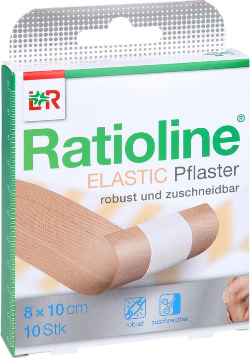 Actual product image Lohmann & Rauscher Ratioline elastic Wundschnellverband 4cmx1m, 1 St VER (1x)