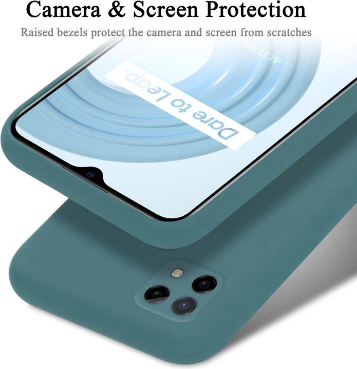 Image du produit Cadorabo Housse TPU Liquid Silicone pour Realme C21 (Nokia C21)