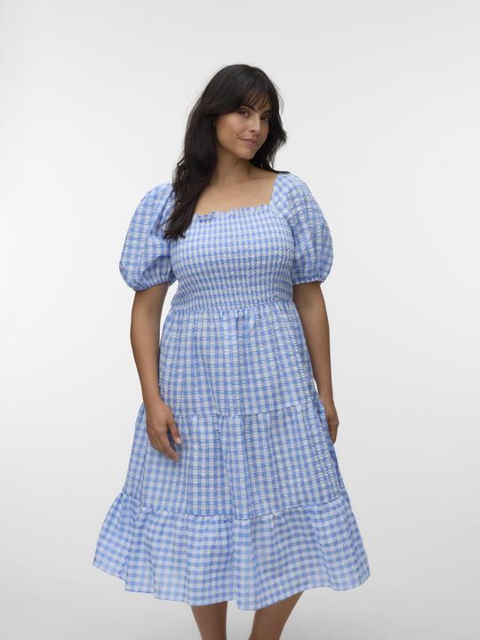 Image du produit Vero Moda VMCCARRIE Langes Kleid Gesmoktes Kleid (44)