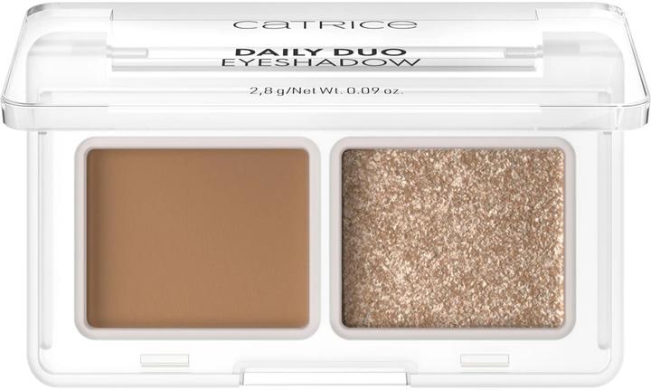 Produktbild Catrice Daily Duo Eyeshadow (#EEA86F, #FCCB97, 010, Braun, Everyday Nude)