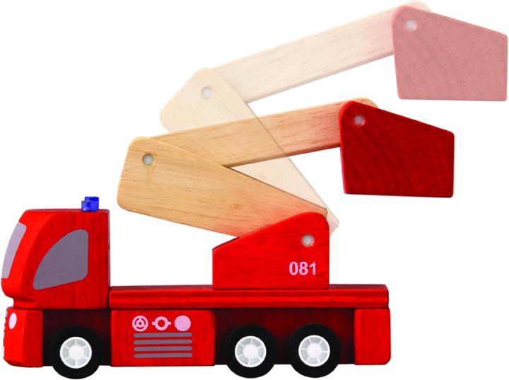Actual product image Plantoys Plan City Fire engine