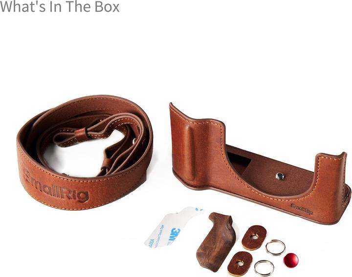 Actual product image SmallRig Leather bag kit for Fujifilm GFX100RF (Camera case)