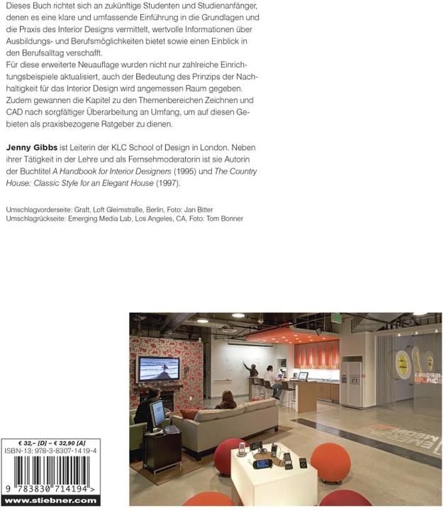 Immagine prodotto Interior Design Grundlagen der Raumgestaltung (Tedesco, Jenny Gibbs, 2017)