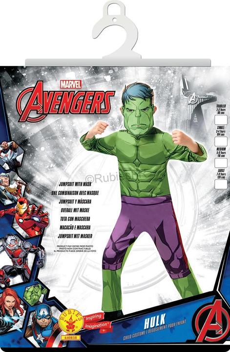 Image du produit Rubies Hulk Avengers (S)