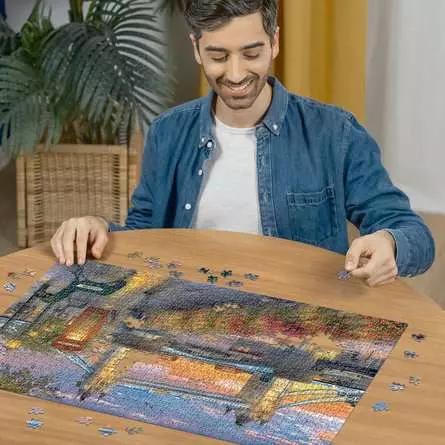 Image du produit Ravensburger Puzzle - Tower Bridge At Sunset 1000p (12000041) (1000 pièces)