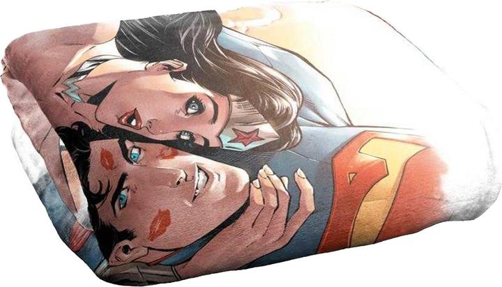 Image du produit Superman - Couverture motif/style Inséparables (152 x 127 cm)