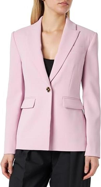 Actual product image Pinko Humahuaca crepe stretch jacket with metal button