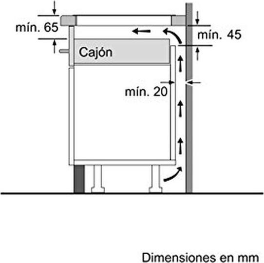 Image du produit Balay 3EB865XR (58.30 cm, Table de cuisson à induction)
