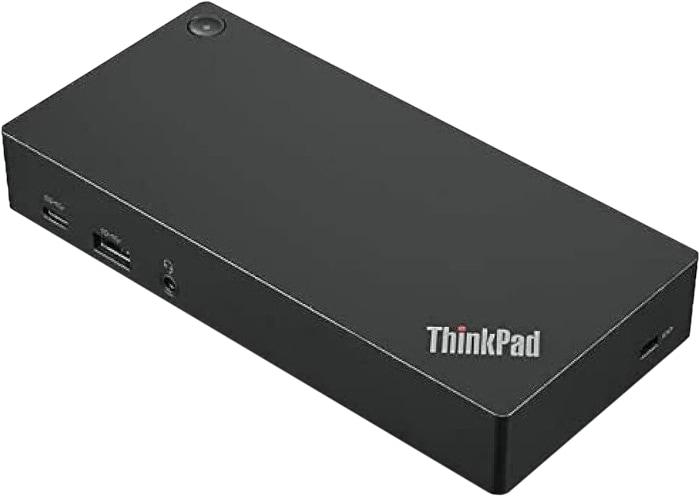 Produktbild Lenovo Dockingstation 40AS, schwarz, refurbished, 90W Netzteil