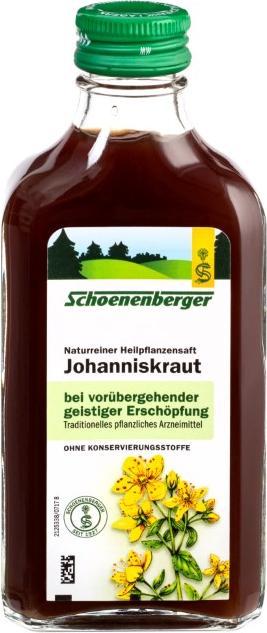 Image du produit Schönenberger Millepertuis pur jus de plantes médicinales, 200 ml de solution