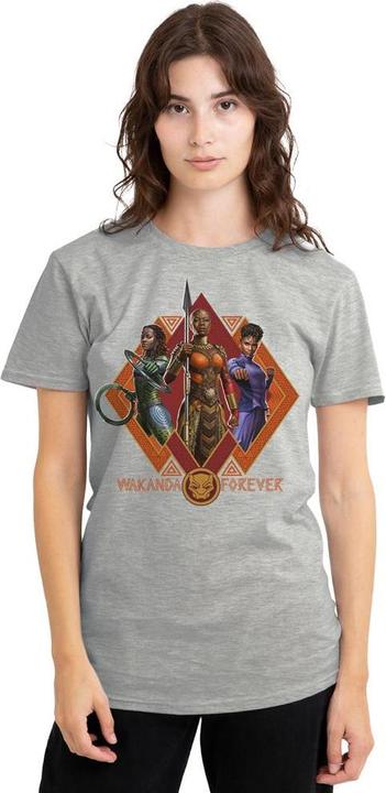 Produktbild Black Panther: Wakanda Forever TShirt meliert (M)