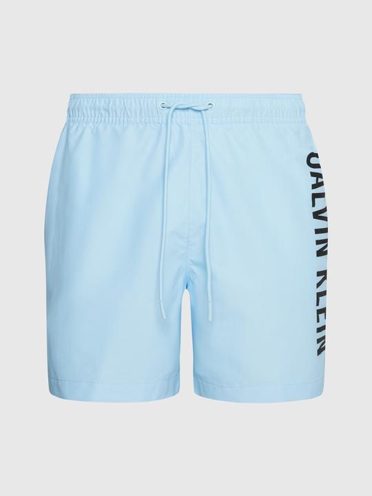 Immagine prodotto Calvin Klein Medium Drawstring Heren Zwembroek - Powder Aqua - Maat XXL (XXL)